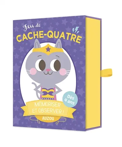 Jeu de cache-quatre : mémoriser et observer !