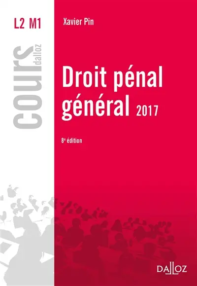 Droit pénal général : 2017