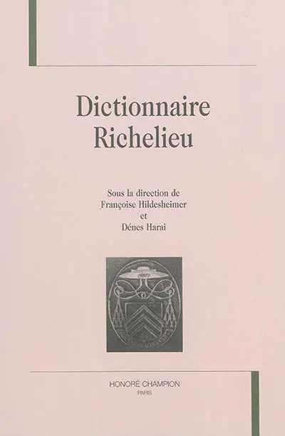 Dictionnaire Richelieu