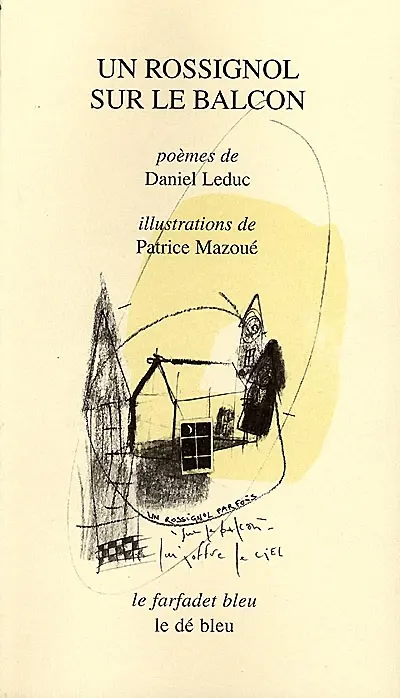 Un rossignol sur le balcon