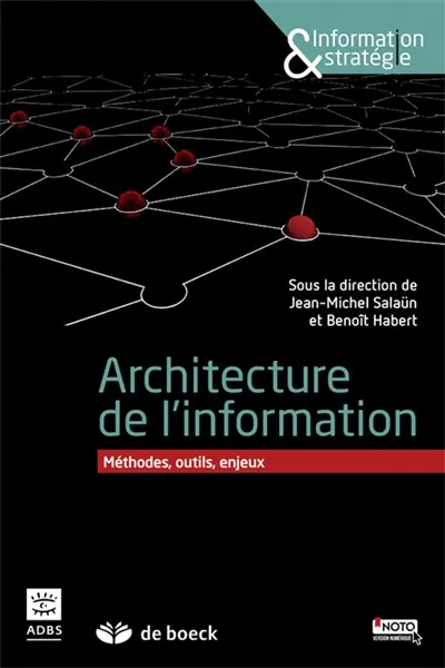 Architecture de l'information : méthodes, outils, enjeux