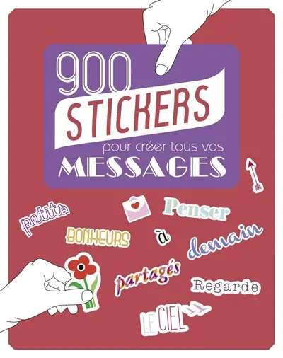 900 stickers pour créer tous vos messages