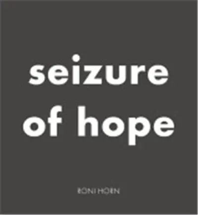 Roni Horn Seizure of Hope