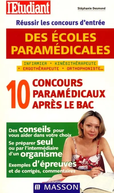 Réussir les concours des écoles paramédicales