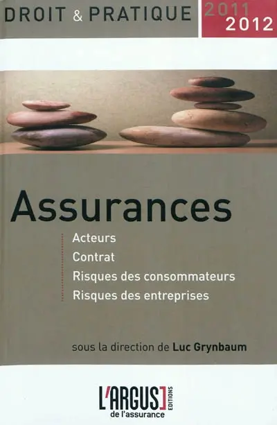 Assurances : acteurs, contrat, risques des consommateurs, risques des entreprises