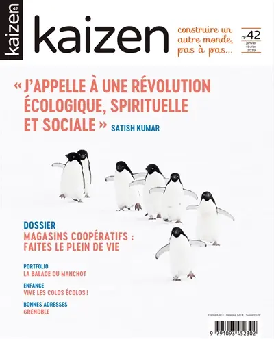 Kaizen : explorateur de solutions écologiques et sociales, n° 42. Magasins coopératifs : faites le plein de vie