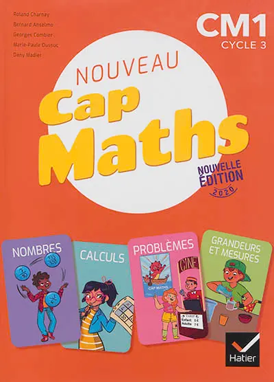 Nouveau Cap maths, CM1, cycle 3 : manuel, cahier de géométrie, dico-maths