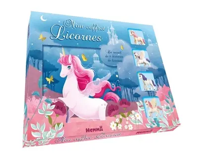 Mon coffret licornes : un recueil de 6 histoires de licornes