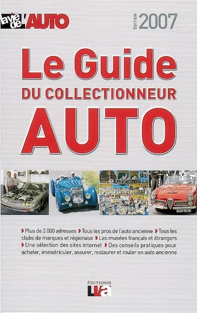 Le guide du collectionneur auto