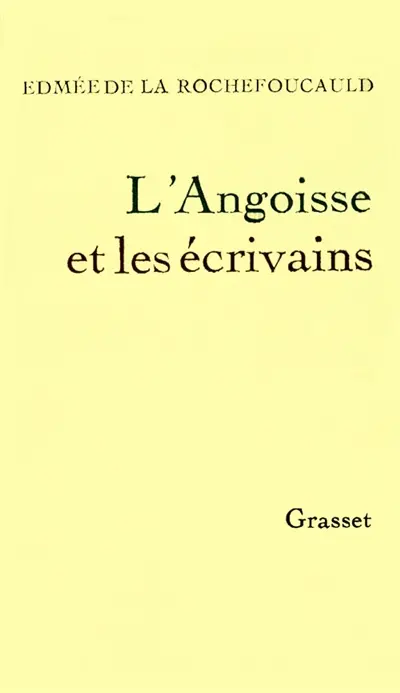 L'Angoisse et les écrivains