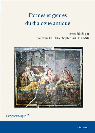 Formes et genres du dialogue antique