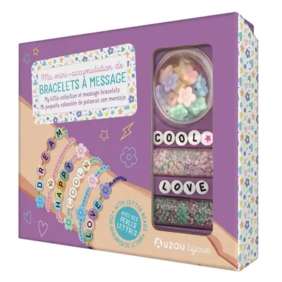 Ma mini accumulation de bracelets à message