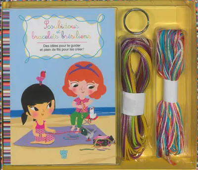 Scoubidous et bracelets brésiliens : des idées pour te guider et plein de fils pour les créer !