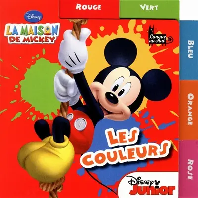 La maison de Mickey, les couleurs