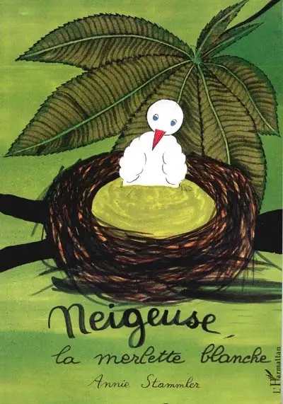 Neigeuse, la merlette blanche