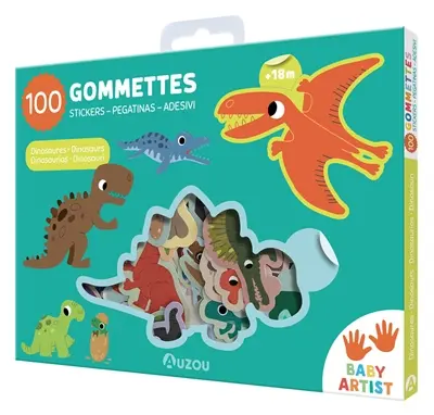 100 gommettes : Dinosaures