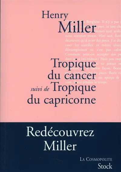 Tropique du Cancer. Tropique du Capricorne