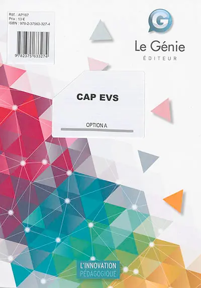 CAP EVS : sujets d'examen : option A