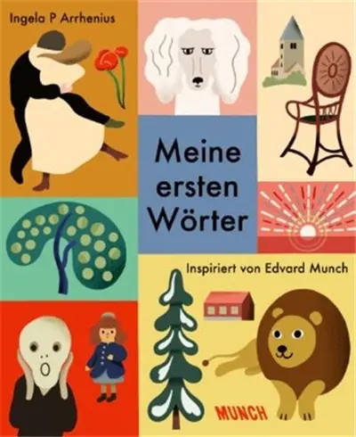 Meine ersten Wörter : Inspiriert von Edvard Munch