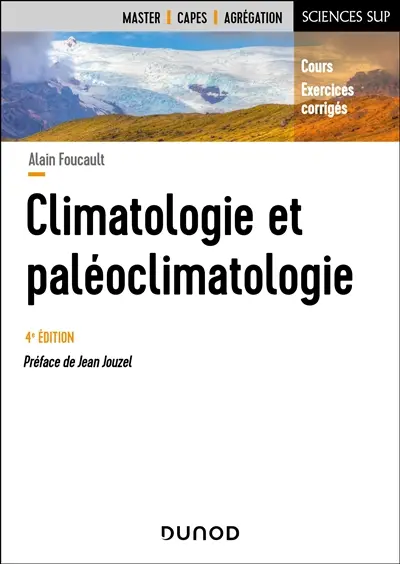 Climatologie et paléoclimatologie : cours, exercices corrigés