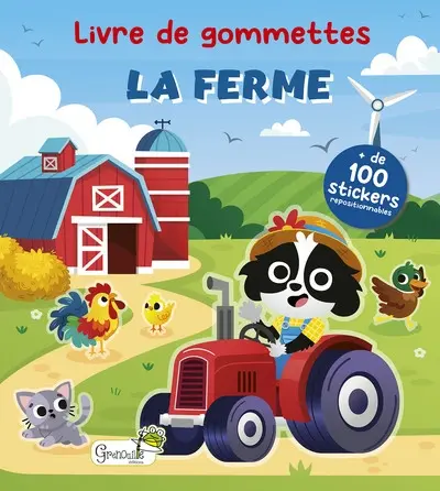La ferme : + de 100 stickers repositionnables