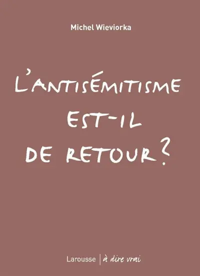 L'antisémitisme est-il de retour ?