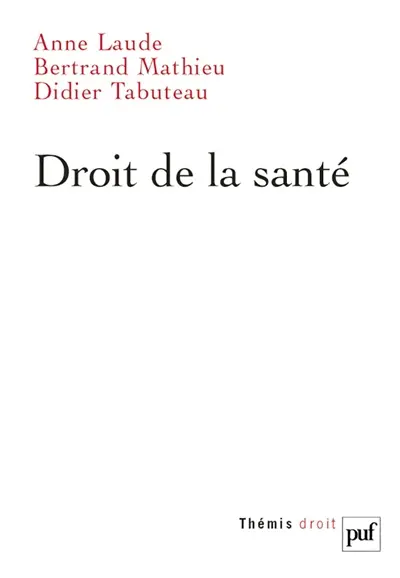 Droit de la santé