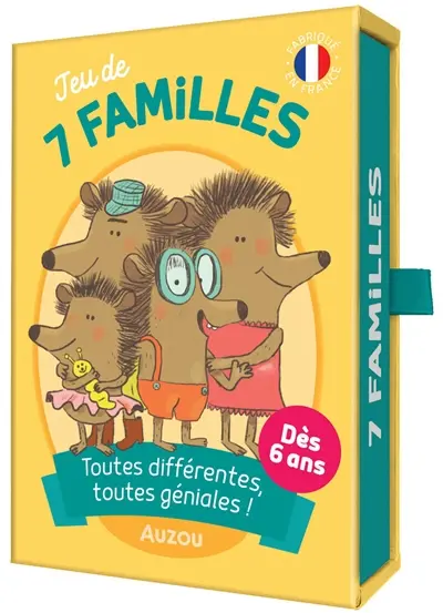 Jeu de 7 familles : toutes différentes, toutes géniales !