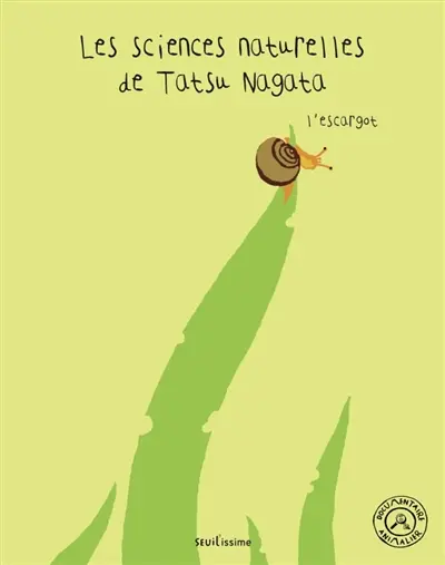 Les sciences naturelles de Tatsu Nagata. L'escargot