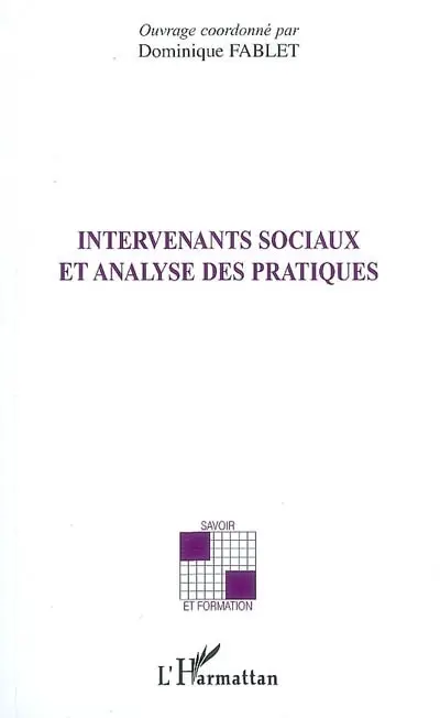 Intervenants sociaux et analyse des pratiques