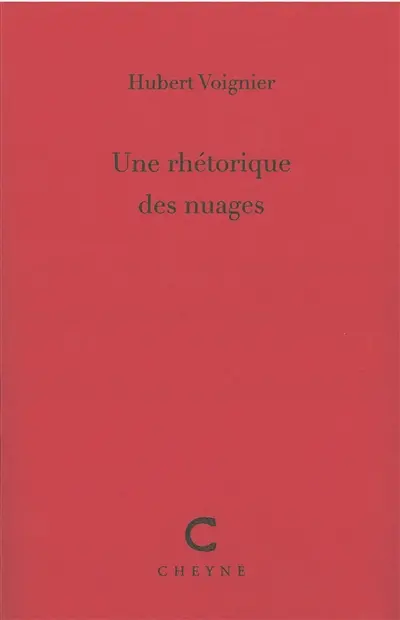 Une rhétorique des nuages