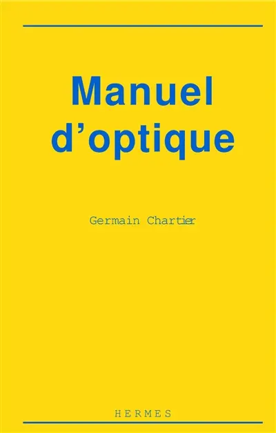Manuel d'optique