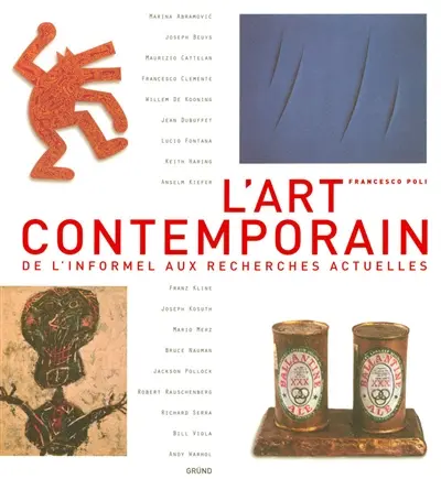 L'art contemporain : de l'informel aux recherches actuelles