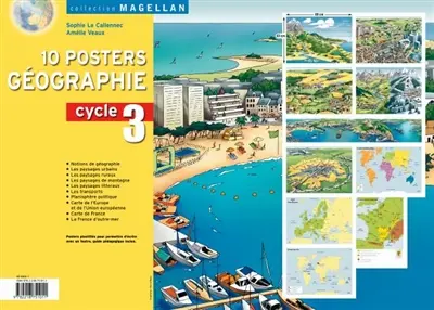 10 posters géographie, cycle 3