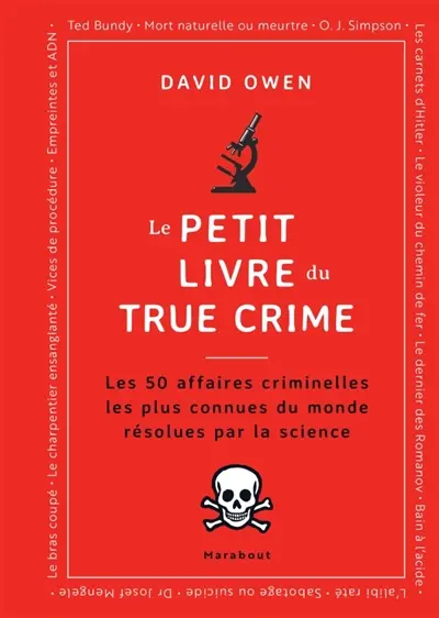 Les nouveautés en criminalité