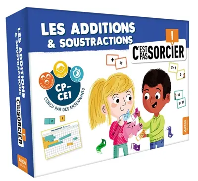 Les additions & soustractions : c'est pas sorcier ! : CP, CE1