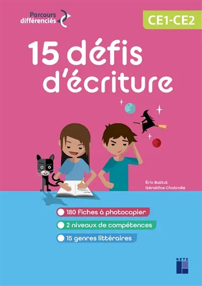 15 défis d'écriture, CE1-CE2