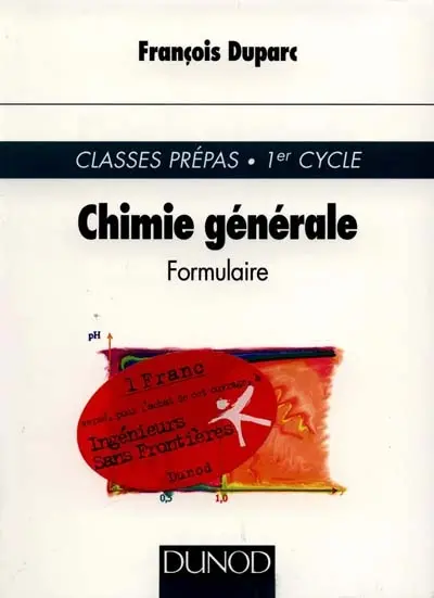 Formulaire de chimie générale
