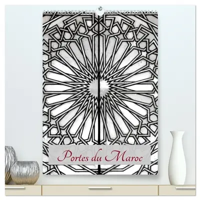Portes du Maroc (Calendrier mural 2026 DIN A2 horizontal) calendrier de bureau : Regard sur les portes marocaines