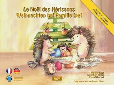 Le Noël des hérissons. Weihnachten bei Familie Igel