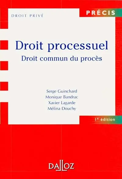 Droit processuel, droit commun du procès