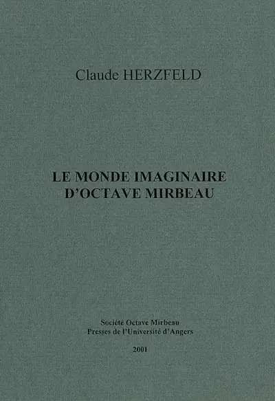 Le monde imaginaire d'Octave Mirbeau