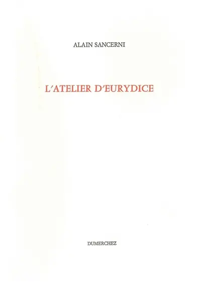 L'atelier d'Eurydice