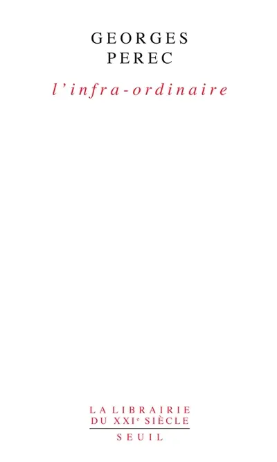 L'infra-ordinaire