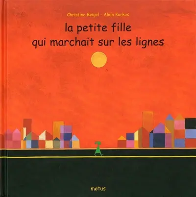 La petite fille qui marchait sur les lignes
