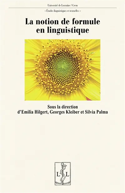 La notion de formule en linguistique