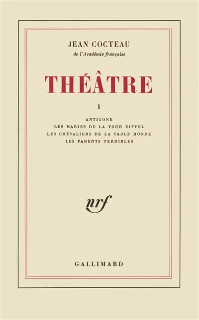 Théâtre. Vol. 1