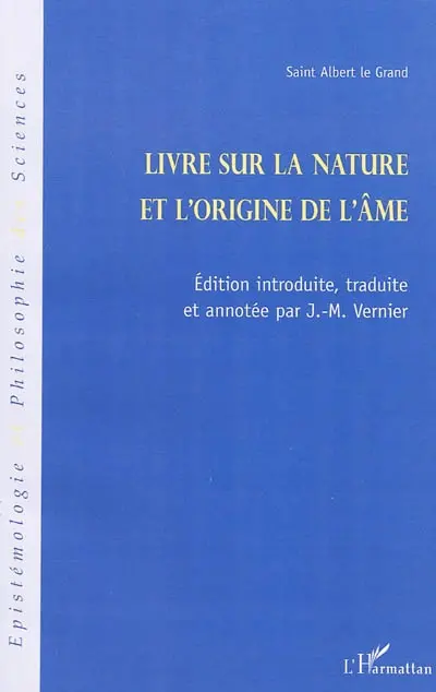 Livre sur la nature et l'origine de l'âme
