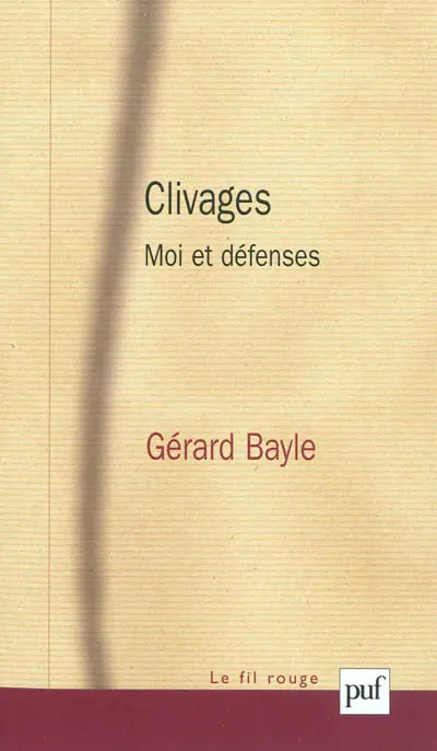 Clivages : moi et défenses