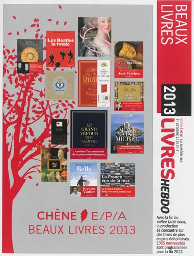 Livres Hebdo, supplément, n° 969. Beaux livres 2013